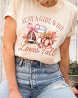 Girl Loves Fall Graphic Tee