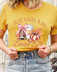 Girl Loves Fall Graphic Tee