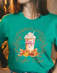 Pumpkin Spice Coffee Club Graphic Tee