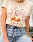 Pumpkin Spice Coffee Club Graphic Tee