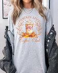 Pumpkin Spice Coffee Club Graphic Tee