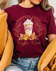 Pumpkin Spice Coffee Club Graphic Tee