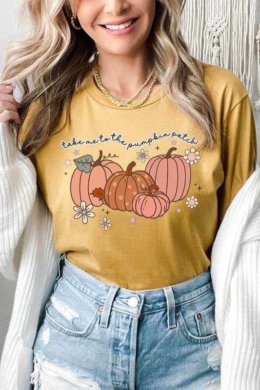 Take Me To The Pumpkin Patch Graphic Tee