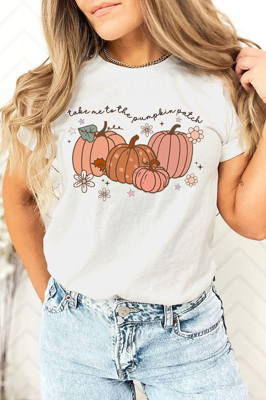 Take Me To The Pumpkin Patch Graphic Tee