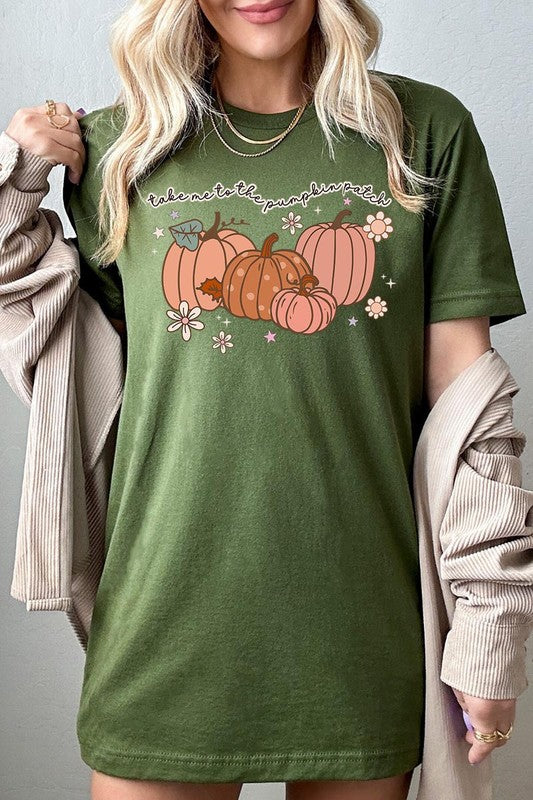 Take Me To The Pumpkin Patch Graphic Tee