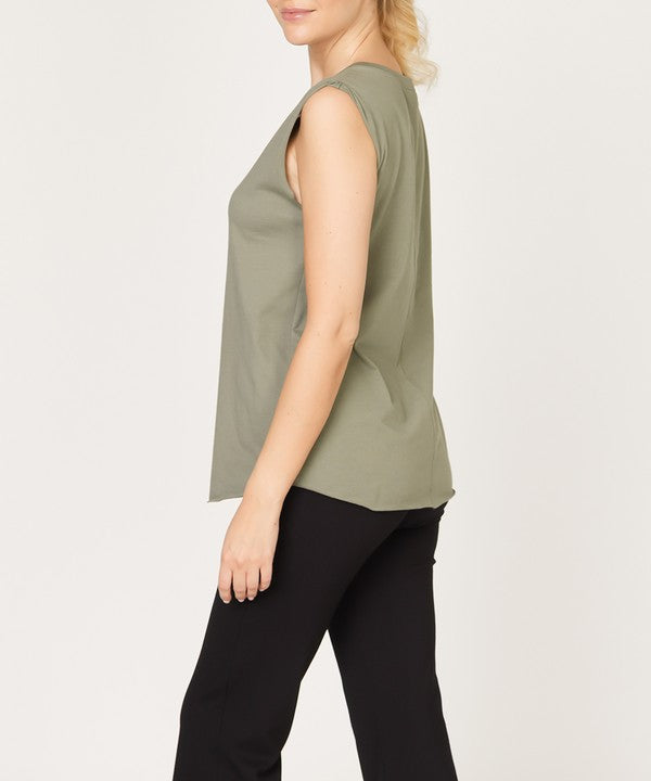 Fabina Cotton Jersey Muscle New Tank