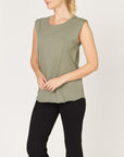 Fabina Cotton Jersey Muscle New Tank