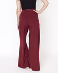 Fabina Ponte Wide Leg Full Length Pants