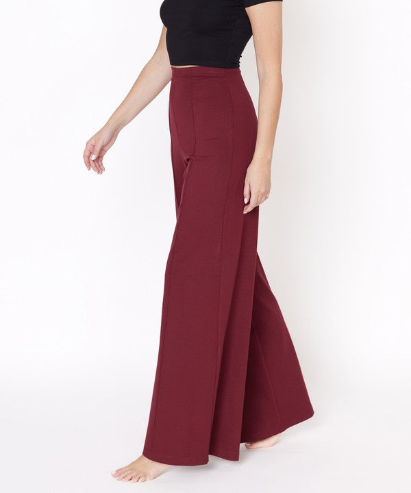 Fabina Ponte Wide Leg Full Length Pants