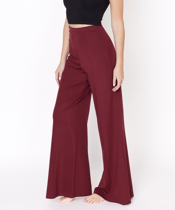 Fabina Ponte Wide Leg Full Length Pants