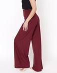 Fabina Ponte Wide Leg Full Length Pants