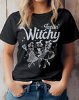 Feelin' Witchy Halloween Graphic Tee