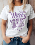 Feelin' Witchy Halloween Graphic Tee