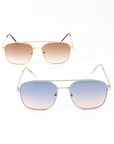 Brow Bar Unisex Aviator Sunglasses Set