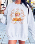 Pumpkin Spice Coffee Club Graphic Sweatshirts