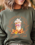 Pumpkin Spice Coffee Club Graphic Sweatshirts