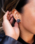 Spider Web Studs - Black