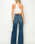 Artemis Vintage High Rise Relaxed Wide Leg Jeans