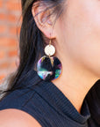 Zoey Earrings - Midnight Opal