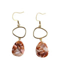 Quinn Earrings - Rust