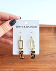 Raya Earrings - Cheetah