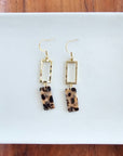 Raya Earrings - Cheetah