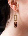 Raya Earrings - Cheetah