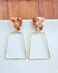 Ariana Earrings - Rust