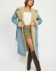 Emory Park Denim Maxi Coat