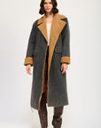 Emory Park Denim Maxi Coat