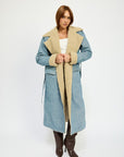 Emory Park Denim Maxi Coat