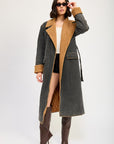 Emory Park Denim Maxi Coat