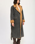 Emory Park Denim Maxi Coat