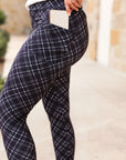 Julia Rose The Jillian Plaid Leggings