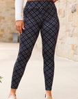 Julia Rose The Jillian Plaid Leggings