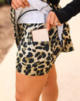 Julia Rose The Kylie Leopard Skort