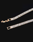 Baguette CZ Tennis Bracelet