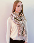 On Trend Leopard Pattern Scarf