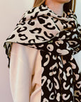 On Trend Leopard Pattern Scarf