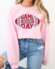 Game Day Football  Graphic Fleece Sweatshirts