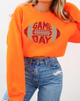 Game Day Football  Graphic Fleece Sweatshirts