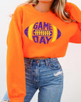 Game Day Football Graphic Fleece Sweatshirts