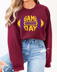 Game Day Football Graphic Fleece Sweatshirts