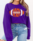 Game Day Football Graphic Fleece Sweatshirts