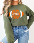 Game Day Football Graphic Fleece Sweatshirts