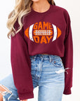 Game Day Football Graphic Fleece Sweatshirts