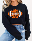 Game Day Football Graphic Fleece Sweatshirts