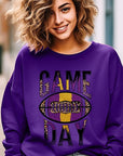 Game Day with Football Graphic Fleece Sweatshirts