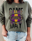 Game Day with Football Graphic Fleece Sweatshirts