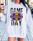 Game Day with Football Graphic Fleece Sweatshirts